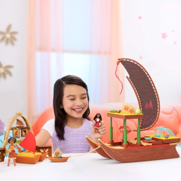 Набор Приключения Моаны с плавающим каноэ Disney JBT540 купить,NaN