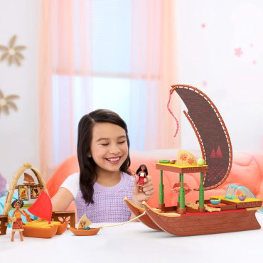 Набор Приключения Моаны с плавающим каноэ Disney JBT540 купить,NaN