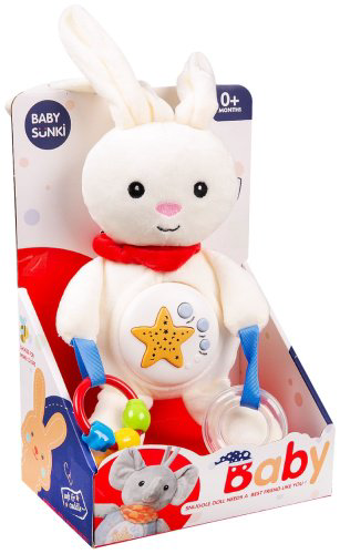 Игрушка-подвеска Baby Sunki Зайка хлопок купить,NaN