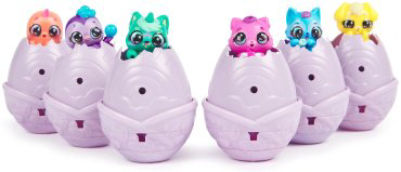 Набор Alive Rainbow Hatchery 6 фигурок с аксессуарами Hatchimals 43649 купить,NaN
