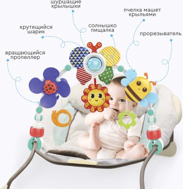 Игрушка-подвеска TOMIX цветочный сад пластик, текстиль купить,NaN