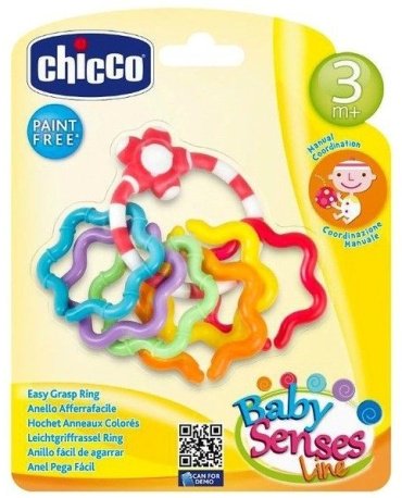 Chicco Погремушка Easy Grasp Кольцо 3м+ - ForteMarket Chicco Погремушка Easy Grasp Кольцо 3м+ купить,0