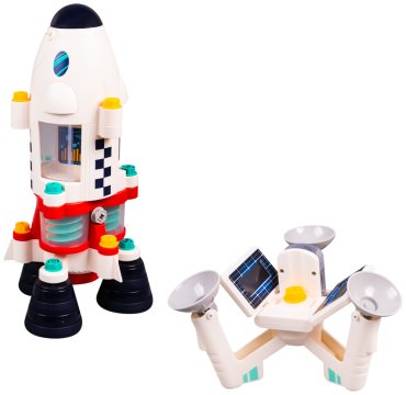 Игровой центр HOLA Занимательная наука - ракета пластик