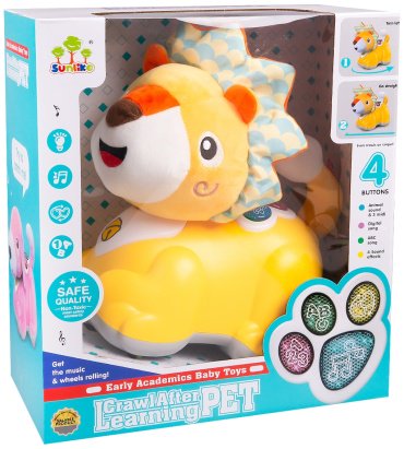 Интерактивная игрушка Sunlike Львенок пластик, ткань