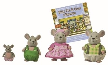 Набор фигурок Lil Woodzeez Семья Мышей 6003M, мультиколор купить,0