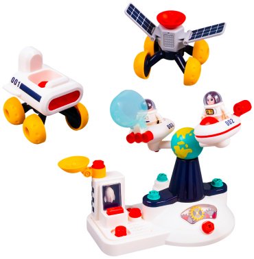 Игровой центр HOLA космическая станция пластик