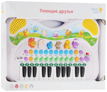 Genio Kids Синтезатор Поющие друзья GK PK39FY купить,NaN