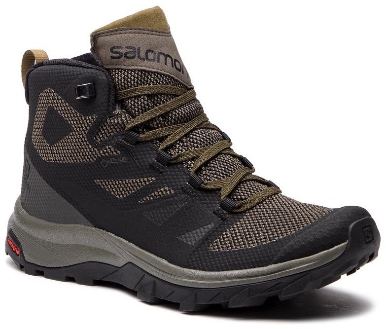 Salomon Outline mid GTX 404763 черный купить,NaN