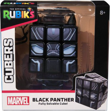 Кубик рубика Rubik's 3х3 Black Panther пластик