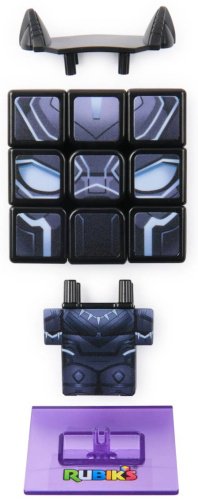 Кубик рубика Rubik's 3х3 Black Panther пластик