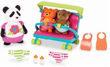 Игровой набор Lil Woodzeez Няня WZ6780Z, мультиколор