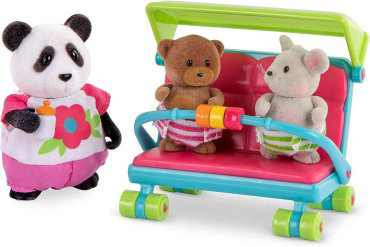 Игровой набор Lil Woodzeez Няня WZ6780Z, мультиколор