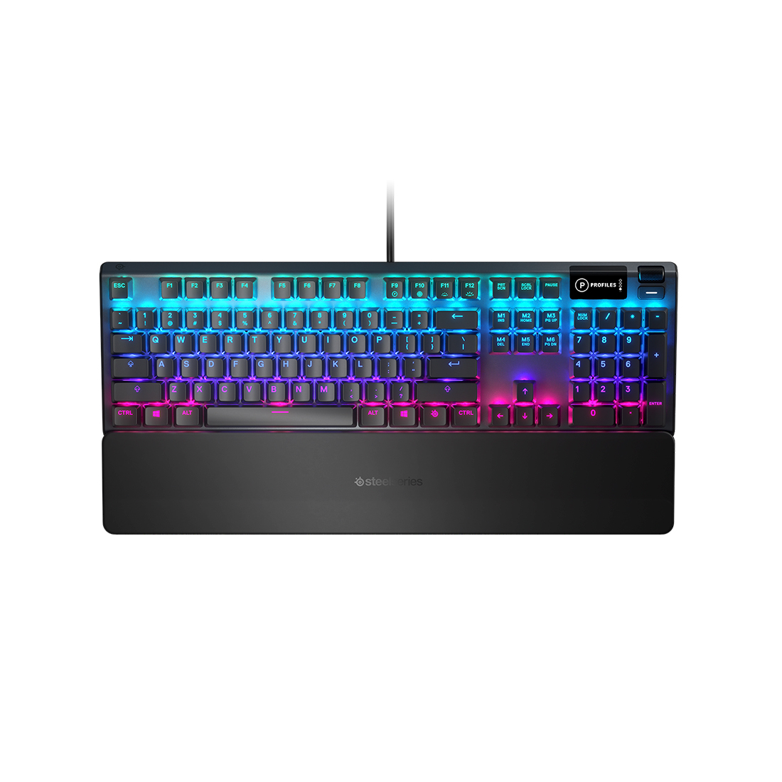 Клавиатура SteelSeries Apex 5 64532 RGB QX2 черная