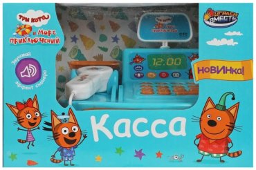 Набор Касса с весами Три кота R396-H40037-R купить,0