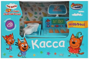 Набор Касса с весами Три кота R396-H40037-R купить,NaN