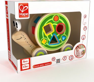 Hape Каталка Улитка 0349