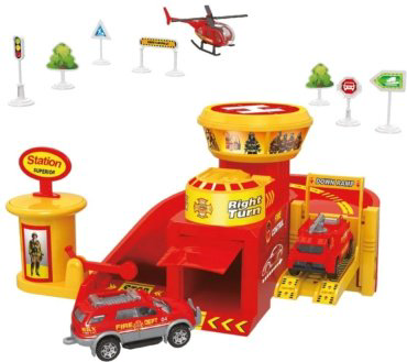 Funky Toys пожарная станция FT0512788-2