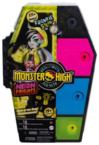 Набор MONSTER HIGH SKULLTIMATES SECRETS. СЕРИЯ NEON FRIGHTS - ФРЭНКИ ШТЕЙН Monster High HNF790 купить,NaN