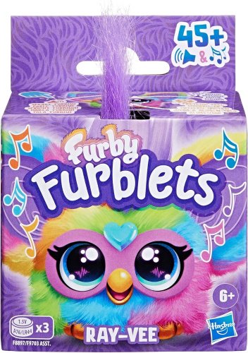 Интерактивная игрушка Hasbro Furby Furblets Ray-Vee пластик, плюш