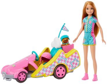 Набор ENTERTAINMENT ГОНКА НА КАРТИНГЕ BARBIE HRM080