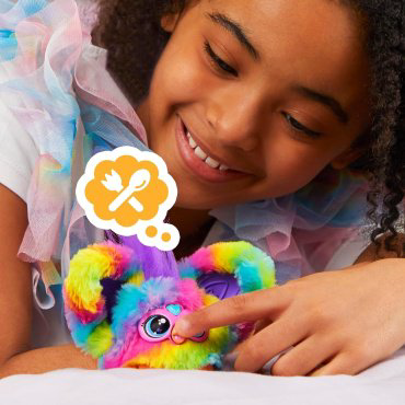 Интерактивная игрушка Hasbro Furby Furblets Ray-Vee пластик, плюш купить,NaN