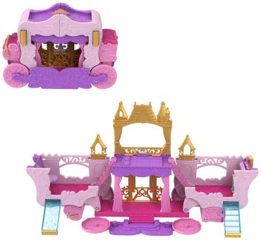Набор Карета/замок 2-в-1 Disney HWX170 - ForteMarket Набор Карета/замок 2-в-1 Disney HWX170 купить,0