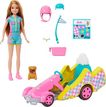 Набор ENTERTAINMENT ГОНКА НА КАРТИНГЕ BARBIE HRM080 купить,NaN