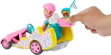 Набор ENTERTAINMENT ГОНКА НА КАРТИНГЕ BARBIE HRM080 купить,NaN