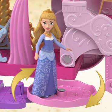 Набор Карета/замок 2-в-1 Disney HWX170 - ForteMarket Набор Карета/замок 2-в-1 Disney HWX170 купить,0