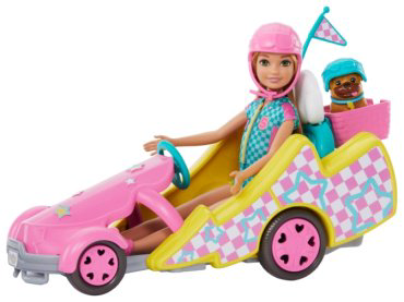 Набор ENTERTAINMENT ГОНКА НА КАРТИНГЕ BARBIE HRM080 купить,NaN