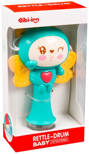 Музыкальная игрушка Bibi Inn Фея бабочка пластик, силикон - ForteMarket Музыкальная игрушка Bibi Inn Фея бабочка пластик, силикон купить,0