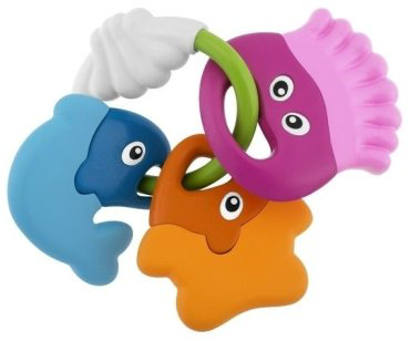 Chicco Погремушка Морские животные