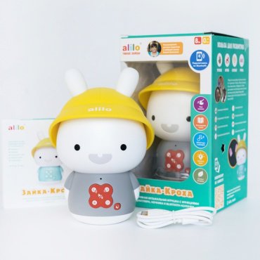 Интерактивная игрушка Alilo ЗАЙКА-КРОХА G9 пластик