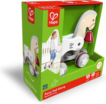 Каталка Hape Пони дерево купить,NaN