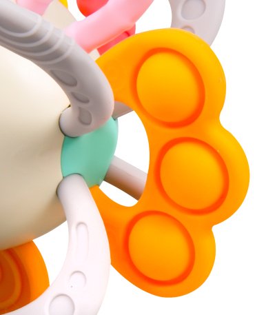 Прорезыватель Konig Kids Рыбка пластик, силикон