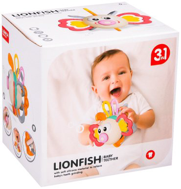 Прорезыватель Konig Kids Рыбка пластик, силикон купить,NaN