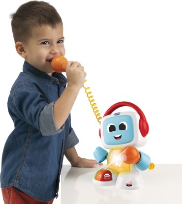 Музыкальная игрушка Chicco Поющий Робот пластик купить,0