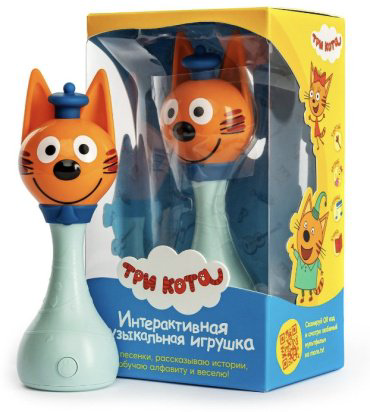 Интерактивная игрушка Alilo Коржик голубой, оранжевый купить,NaN