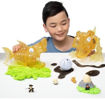 Smashers Яйцо с секретом Dino Island Giant Skull 7488