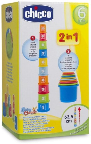 Chicco Занимательная пирамидка с цифрами 00007511000000