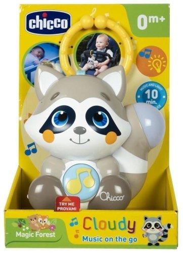 Chicco Игрушка подвеска-ночник Енот Клауди