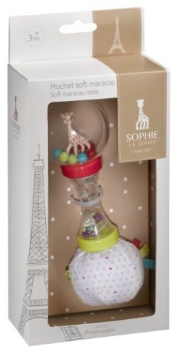 Погремушка Sophie la girafe жираф пластик, текстиль