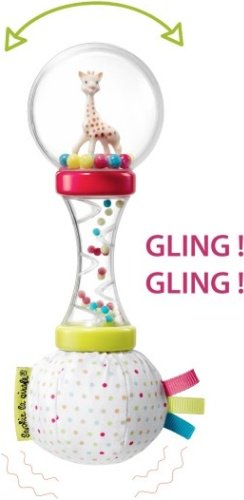 Погремушка Sophie la girafe жираф пластик, текстиль купить,0