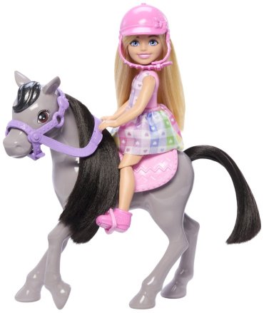 Набор Family. Игровой набор Челси и Пони Barbie HTK290