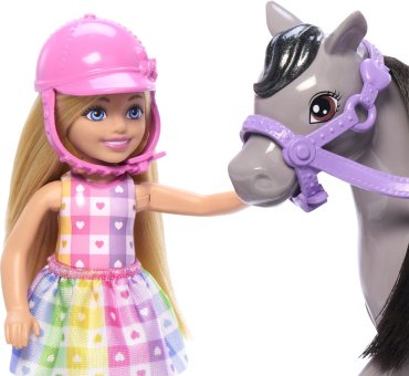 Набор Family. Игровой набор Челси и Пони Barbie HTK290 купить,0
