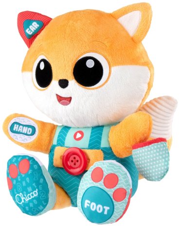 Интерактивная игрушка Chicco лисичка текстиль купить,0