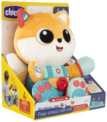 Интерактивная игрушка Chicco лисичка текстиль купить,0