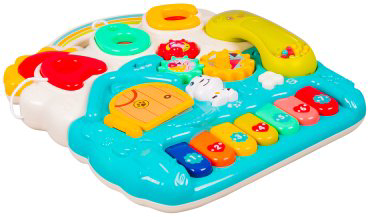 Каталка Bibi Inn Каталка-ходунки c игровым центром 4 в 1 пластик купить,NaN