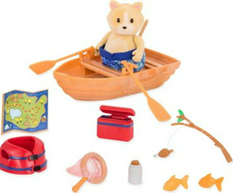 Игровой набор Lil Woodzeez Рыбалка WZ6536Z, мультиколор