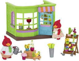 Игровой набор Lil Woodzeez Цветочный магазин WZ6621Z, мультиколор